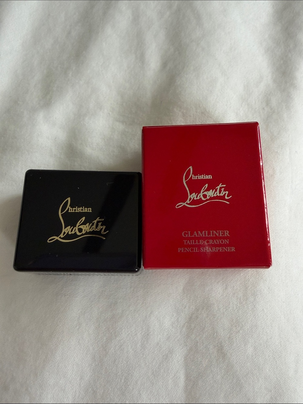 Christian Louboutin Black Compact Sharpener NIB